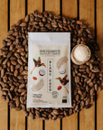 Tablette fourrée chocolat blanc coco amandes