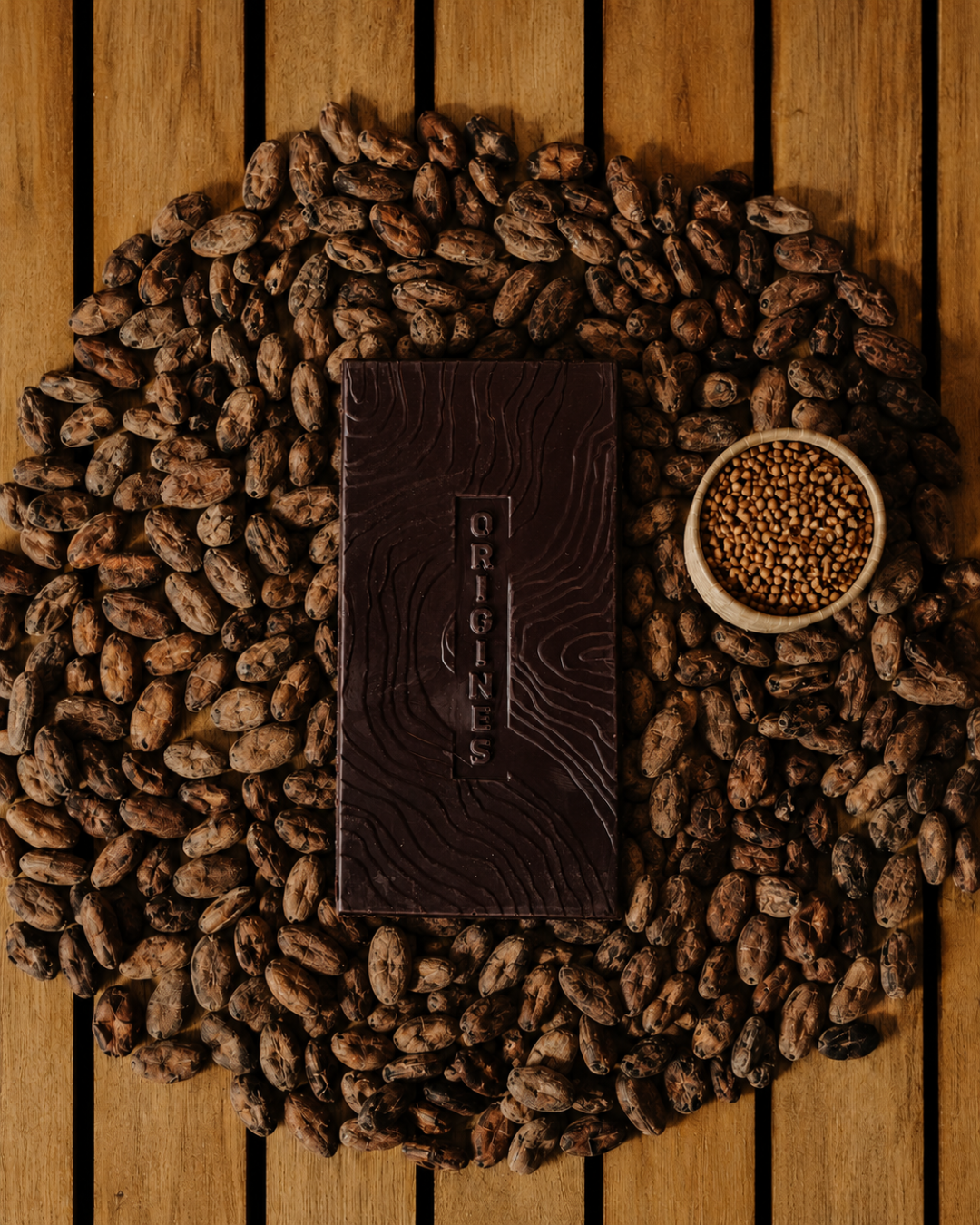 Tablette fourrée chocolat sarrasin grillé